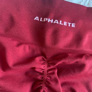 Alphalete Amplify Short 4.5" in Scarlet